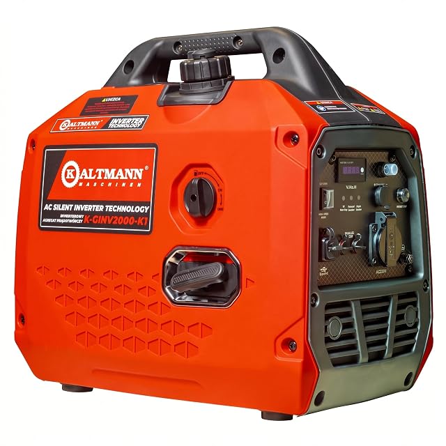 Generador inverter Kaltmann de 2000 W con asa de transporte