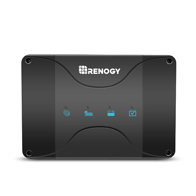 Cargador de batería DC-DC Renogy de 50 A con MPPT y tapa de bornes