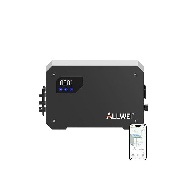 Unidad de almacenamiento de balcón todo en uno ALLWEI BM1600-2 con tres entradas solares