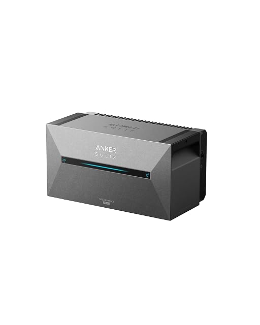 Anker SOLIX Solarbank 2 Plus con dos entradas solares en su lateral