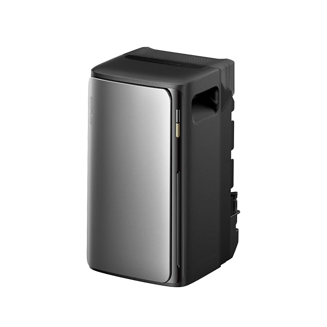 Unidad de almacenamiento de balcón EcoFlow STREAM Ultra, formato estrecho y vertical