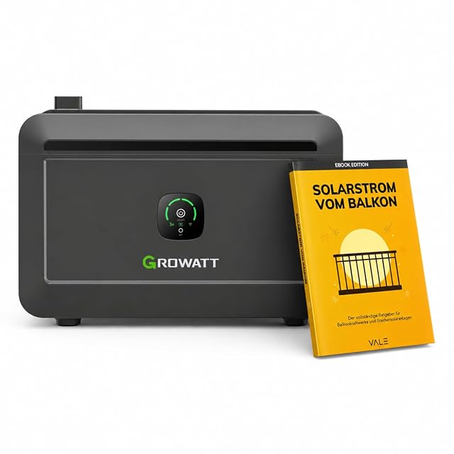 Módulo de batería de balcón Growatt NOAH 2000 puesto de pie