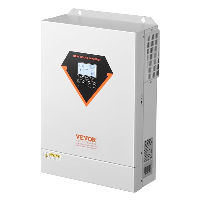 Inversor solar híbrido todo en uno VEVOR de 6 kW