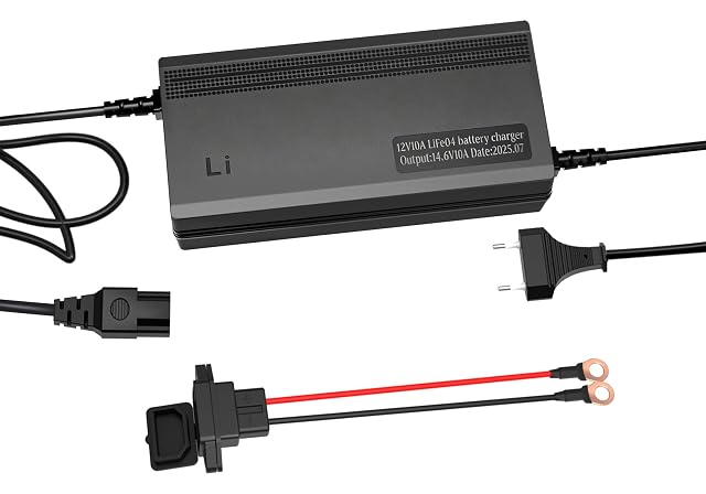 Cargador de batería LiFePO4 Guanlan de 14,6 V y 10 A