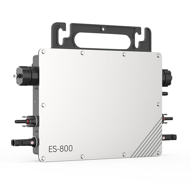 Microinversor CNCOB de 800 W con cable AC y supervisión WiFi