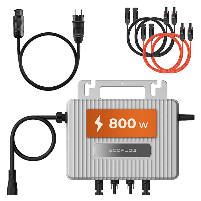 Microinversor EcoFlow Stream para instalaciones solares de balcón