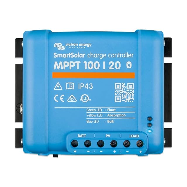 Regulador de carga Victron Energy SmartSolar MPPT 100/20