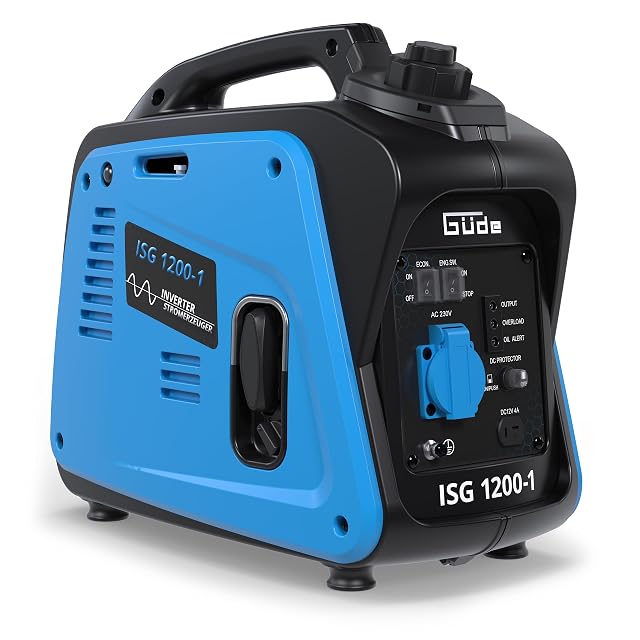 Grupo electrógeno inverter Güde ISG 1200-1 con asa de transporte