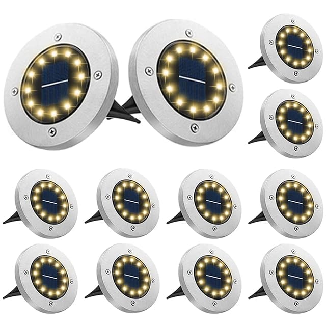 Balizas solares de suelo Bowfar en acero inoxidable