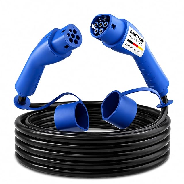 Cable de carga Tipo 2 RGBer con capuchones de protección solidarios